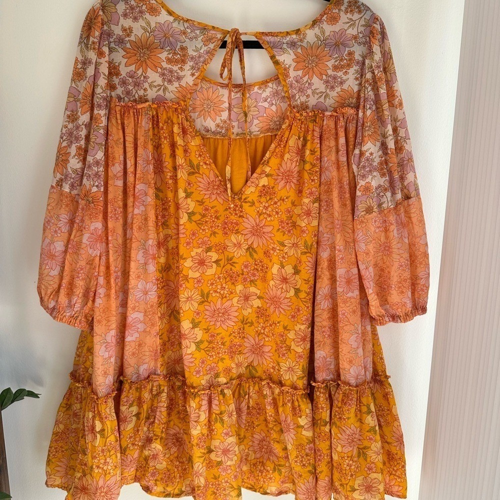 American Eagle Ruffled Tiered Mini Sundress - Picture 5 of 6